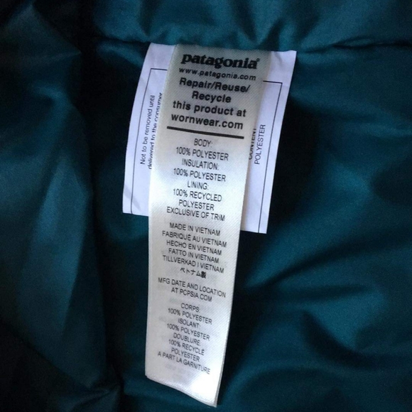 Patagonia Men's Insulated Snowshot Jacket Waterproof XLarge NEW - Picture 10 of 11